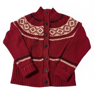 Vintage red sweater